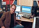 George in the studio