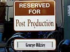 reserved parking sign
